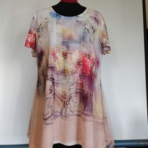 CREATION Brand Womens Top Size Large